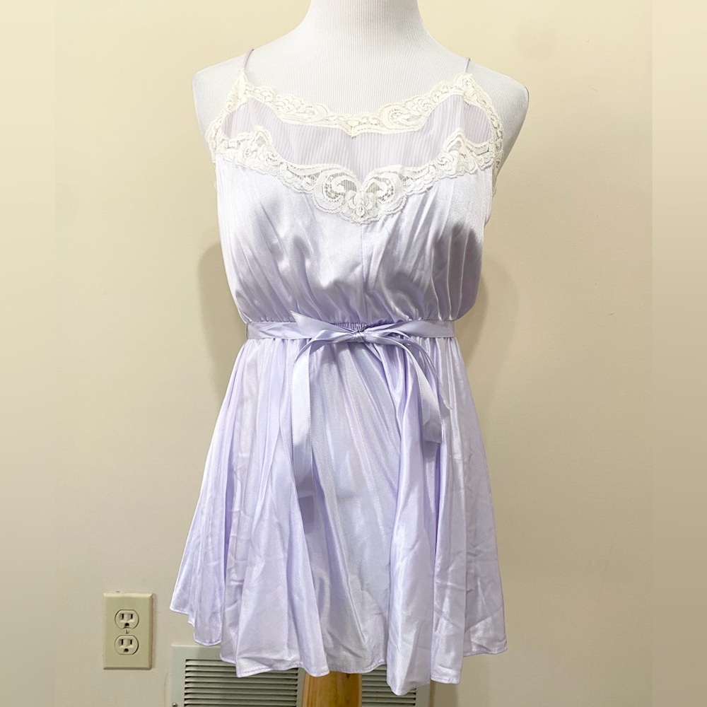 Vintage 60's/70s Tom Bezduda Barad & Co Lavender Purple Lingerie Teddy Romper